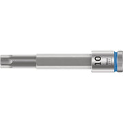 Wera 8740 B Zyklop Bit Socket With 3/8-in. Drive, With Extra Slim Profile Area, 10x100-mm.