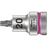 Wera 8767 B Hf Torx Zyklop Bit Socket With Holding Function, 3/8-in. Drive, Torx 20x35-mm.