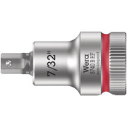 Wera 8740 B Hf Zyklop Bit Socket With Holding Function, 3/8-in. Drive, 7/32-in.x35-mm.
