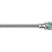 Wera 8740 B Hf Zyklop Bit Socket With Holding Function, 3/8-in. Drive, 1/4-in.x107-mm.