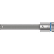 Wera 8740 B Hf Zyklop Bit Socket With Holding Function, 3/8-in. Drive, 3/8-in.x100-mm.