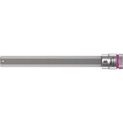 Wera 8740 A Hf Zyklop Bit Socket With Holding Function, 1/4-in. Drive, 8x100-mm.