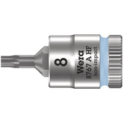 Wera 8767 A Hf Torx Zyklop Bit Socket With Holding Function, 1/4-in. Drive, Torx 8x28-mm.