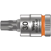 Wera 8767 A Hf Torx Zyklop Bit Socket With Holding Function, 1/4-in. Drive, Torx 30x28-mm.
