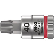 Wera 8767 A Hf Torx Zyklop Bit Socket With Holding Function, 1/4-in. Drive, Torx 40x28-mm.