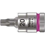 Wera 8767 A Torx Zyklop Bit Socket, 1/4-in. Drive, Torx 20x28-mm.