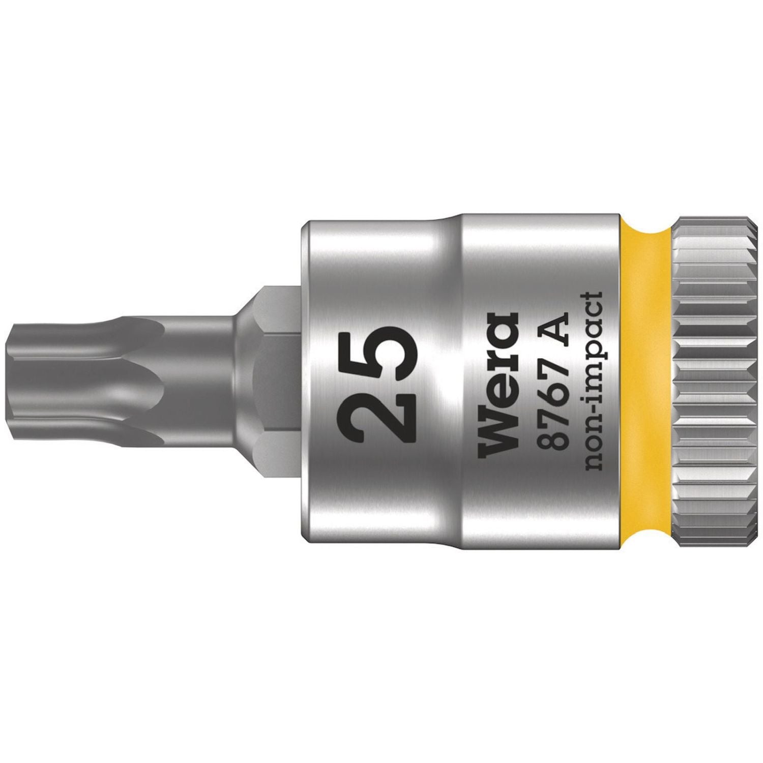 Wera 8767 A Torx Zyklop Bit Socket, 1/4-in. Drive, Torx 30x28-mm.