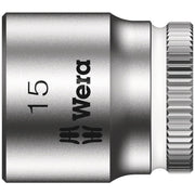 Wera 8790 Hma Zyklop 1/4-in. Socket, 15x23-mm.