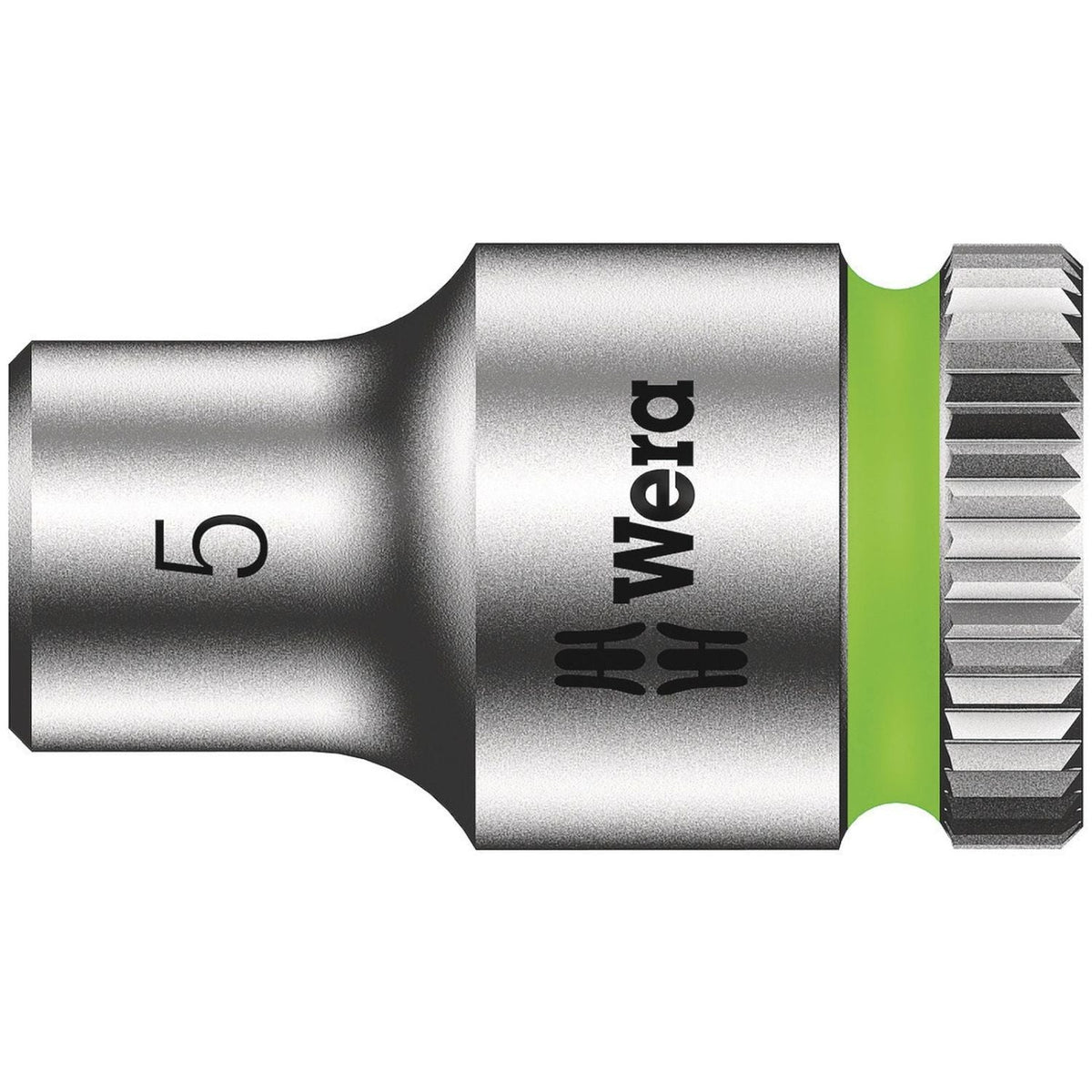 Wera 8790 Hma Zyklop 1/4-in. Socket, 5x23-mm.