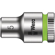 Wera 8790 Hma Zyklop 1/4-in. Socket, 5x23-mm.