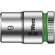 Wera 8790 Hma Zyklop 1/4-in. Socket, 9x23-mm.