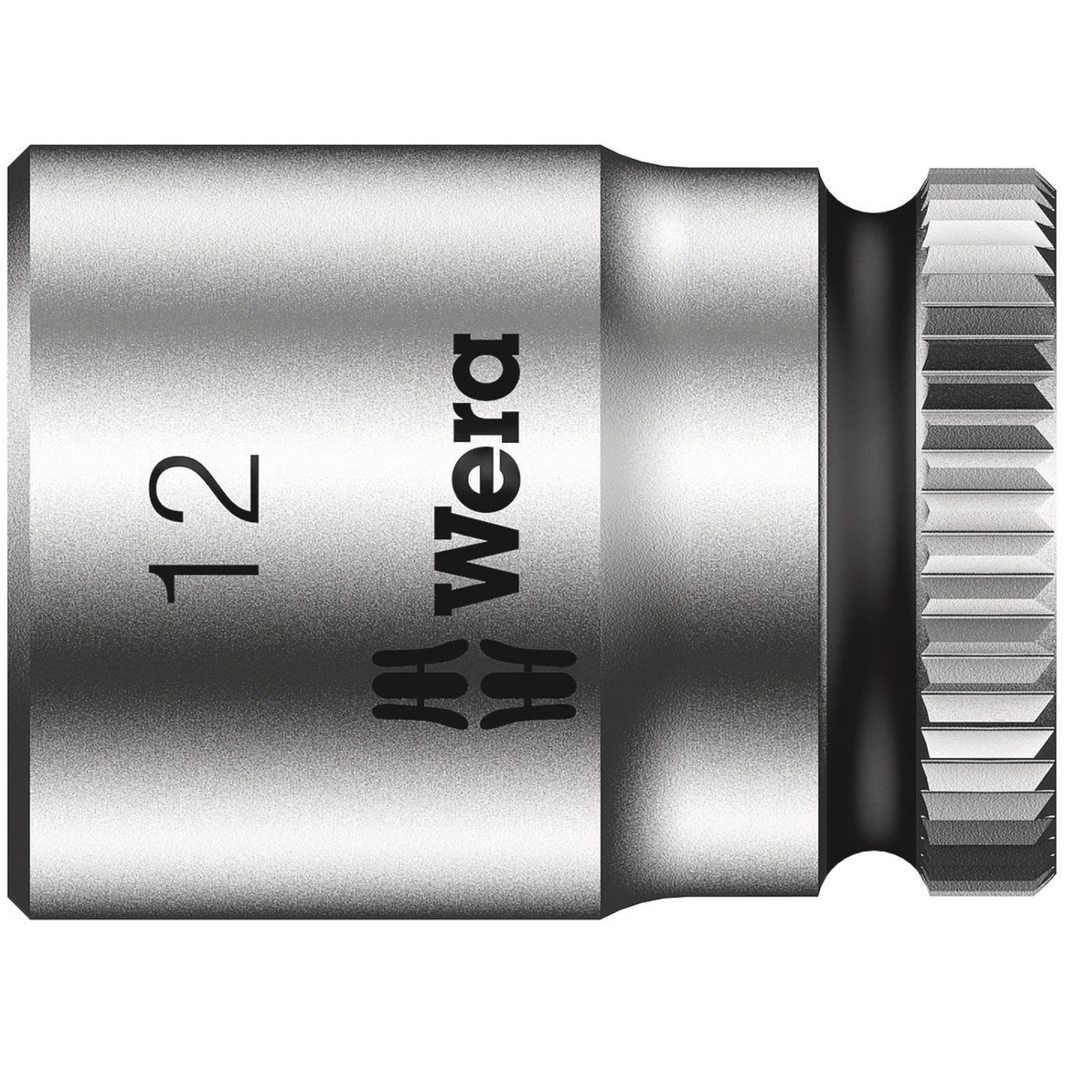 Wera 8790 Hma Zyklop 1/4-in. Socket, 12x23-mm.