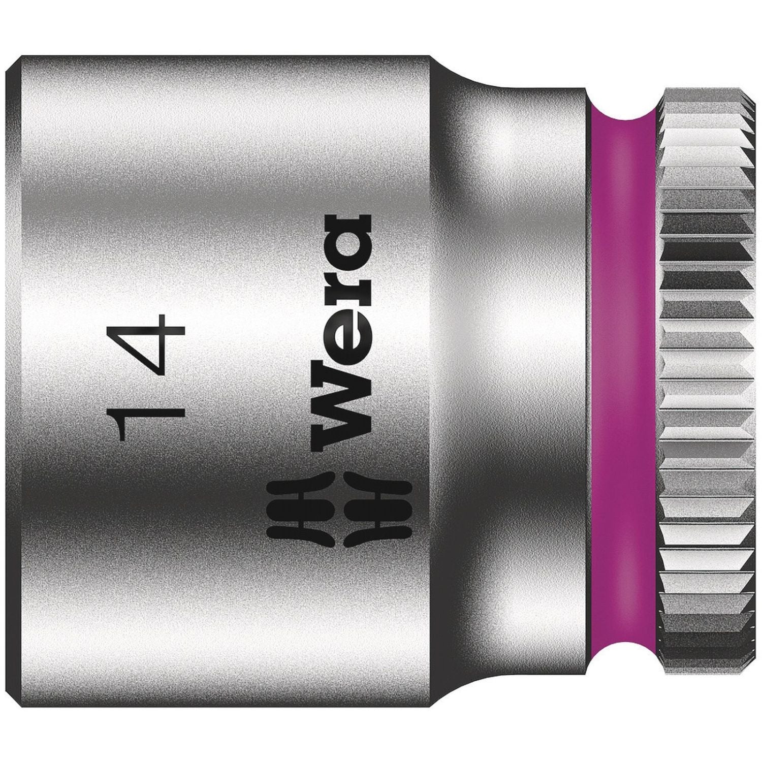 Wera 8790 Hma Zyklop 1/4-in. Socket, 14x23-mm.