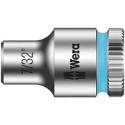 Wera 8790 Hma Zyklop 1/4-in. Socket, 7/32-in.x23-mm.