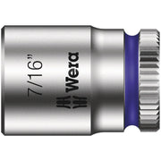 Wera 8790 Hma Zyklop 1/4-in. Socket, 7/16-in.x23-mm.