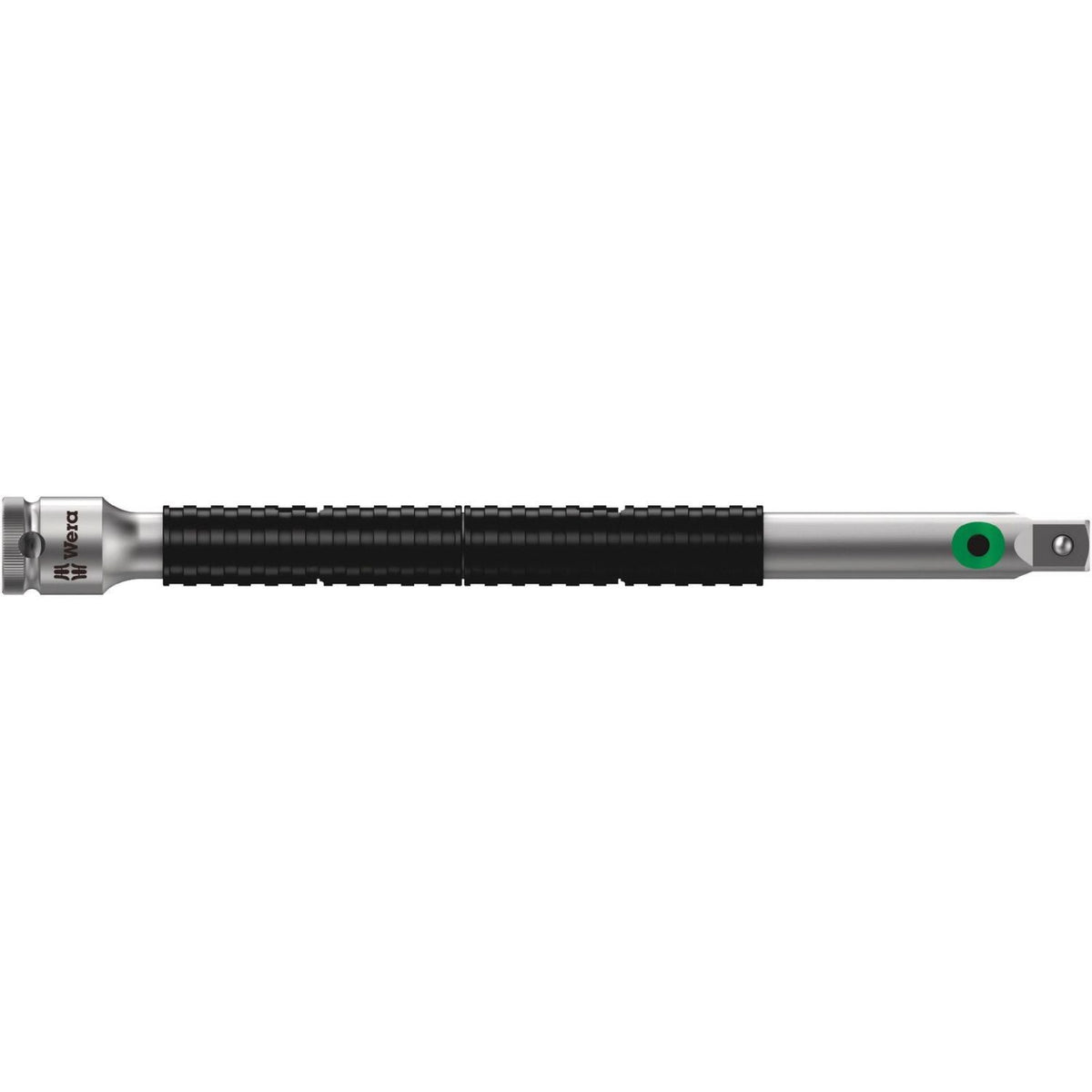 Wera 8796 La Zyklop "Flexible-Lock-in. Extension With Free-Turning Sleeve, Long, 1/4-in., 1/4-in.x150-mm.