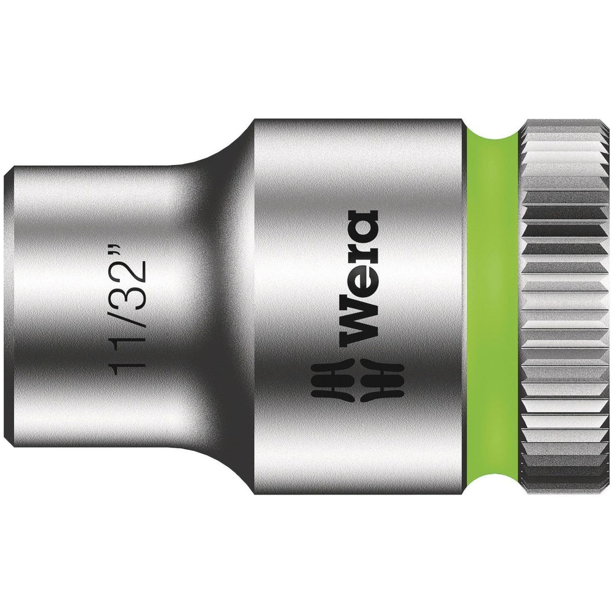 Wera 8790 Hmb Zyklop 3/8-in. Socket, 11/32-in.x29-mm.