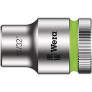 Wera 8790 Hmb Zyklop 3/8-in. Socket, 11/32-in.x29-mm.