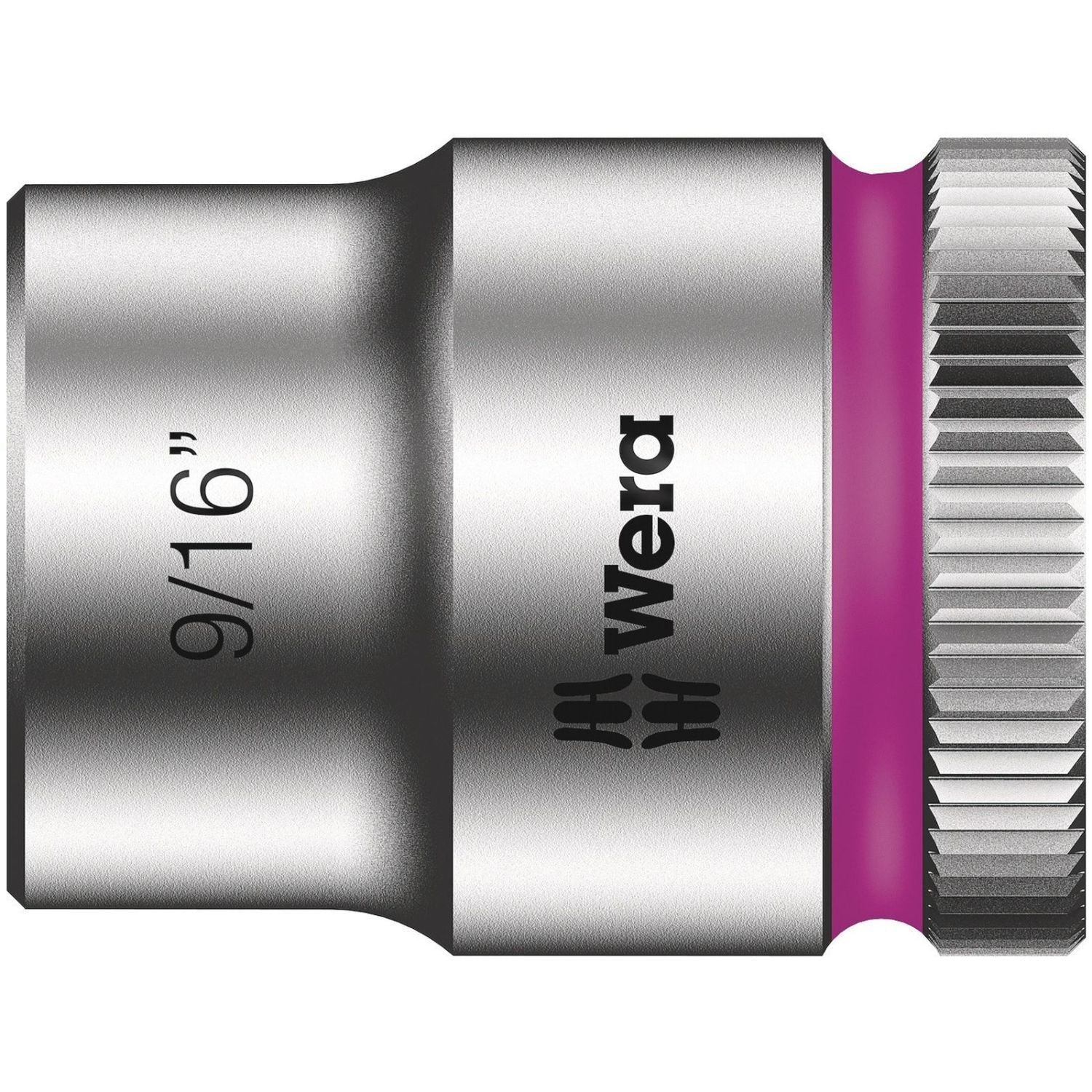 Wera 8790 Hmb Zyklop 3/8-in. Socket, 9/16-in.x29-mm.