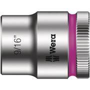 Wera 8790 Hmb Zyklop 3/8-in. Socket, 9/16-in.x29-mm.