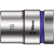 Wera 8790 Hmc Zyklop Socket With 1/2-in. Drive, 16x37-mm.