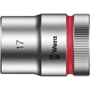 Wera 8790 Hmc Zyklop Socket With 1/2-in. Drive, 17x37-mm.