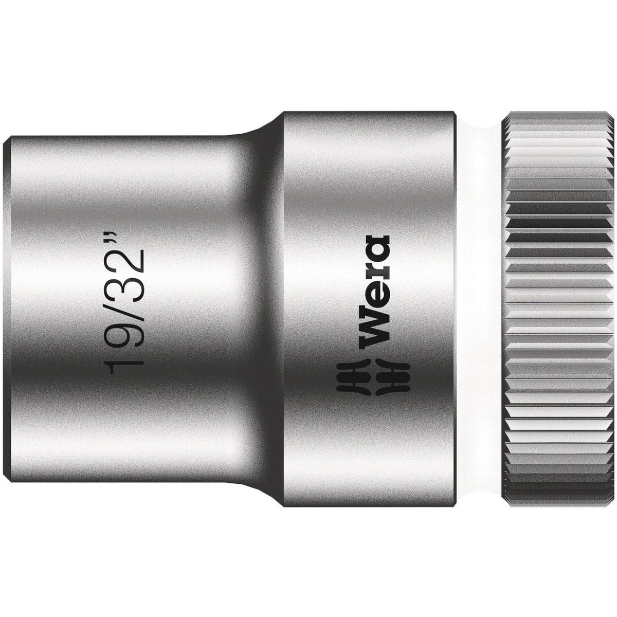 Wera 8790 Hmc Zyklop Socket With 1/2-in. Drive, 19/32-in.x37-mm.