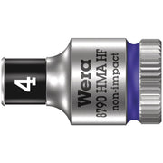 Wera 8790 Hma Hf Zyklop Socket With 1/4-in. Drive With Holding Function, 4x23-mm.