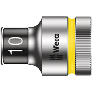 Wera 8790 Hmc Hf Zyklop Socket With 1/2-in. Drive With Holding Function, 10x37-mm.