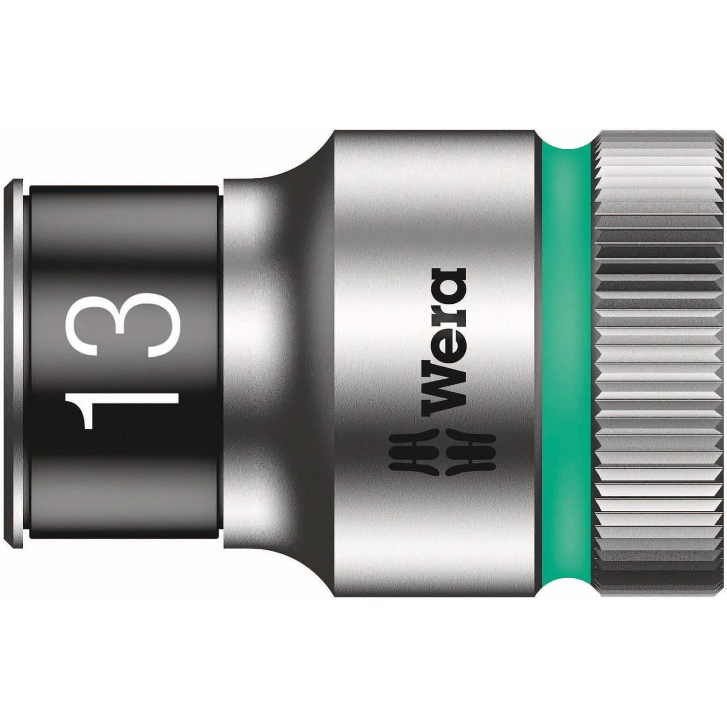Wera 8790 Hmc Hf Zyklop Socket With 1/2-in. Drive With Holding Function, 11x37-mm.