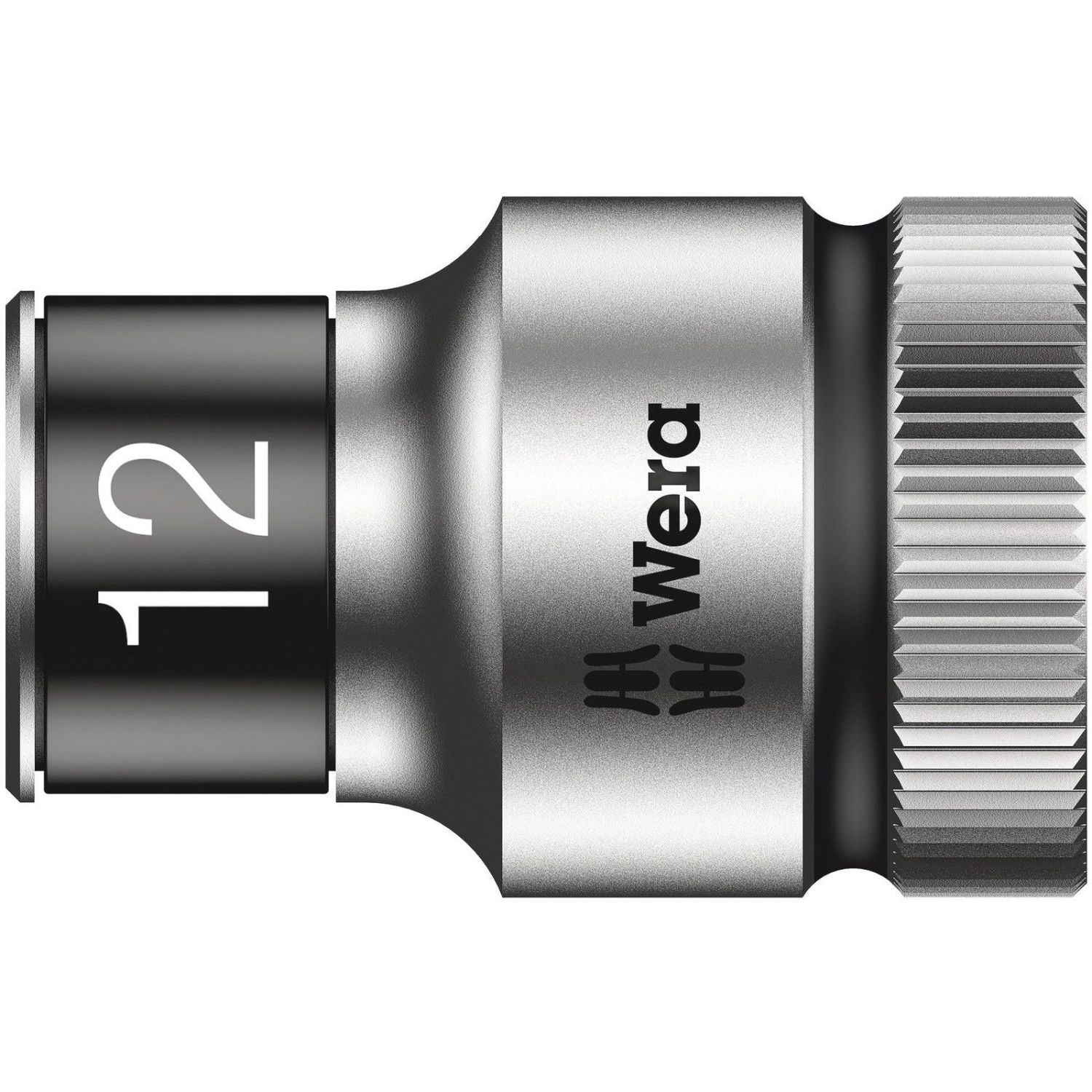 Wera 8790 Hmc Hf Zyklop Socket With 1/2-in. Drive With Holding Function, 12x37-mm.