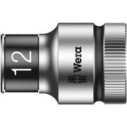 Wera 8790 Hmc Hf Zyklop Socket With 1/2-in. Drive With Holding Function, 12x37-mm.