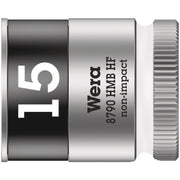 Wera 8790 Hmb Hf Zyklop Socket With 3/8-in. Drive With Holding Function, 15x29-mm.