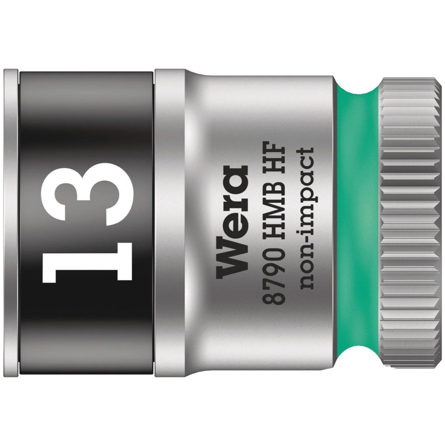 Wera 8790 Hmb Hf Zyklop Socket With 3/8-in. Drive With Holding Function, 16x29-mm.