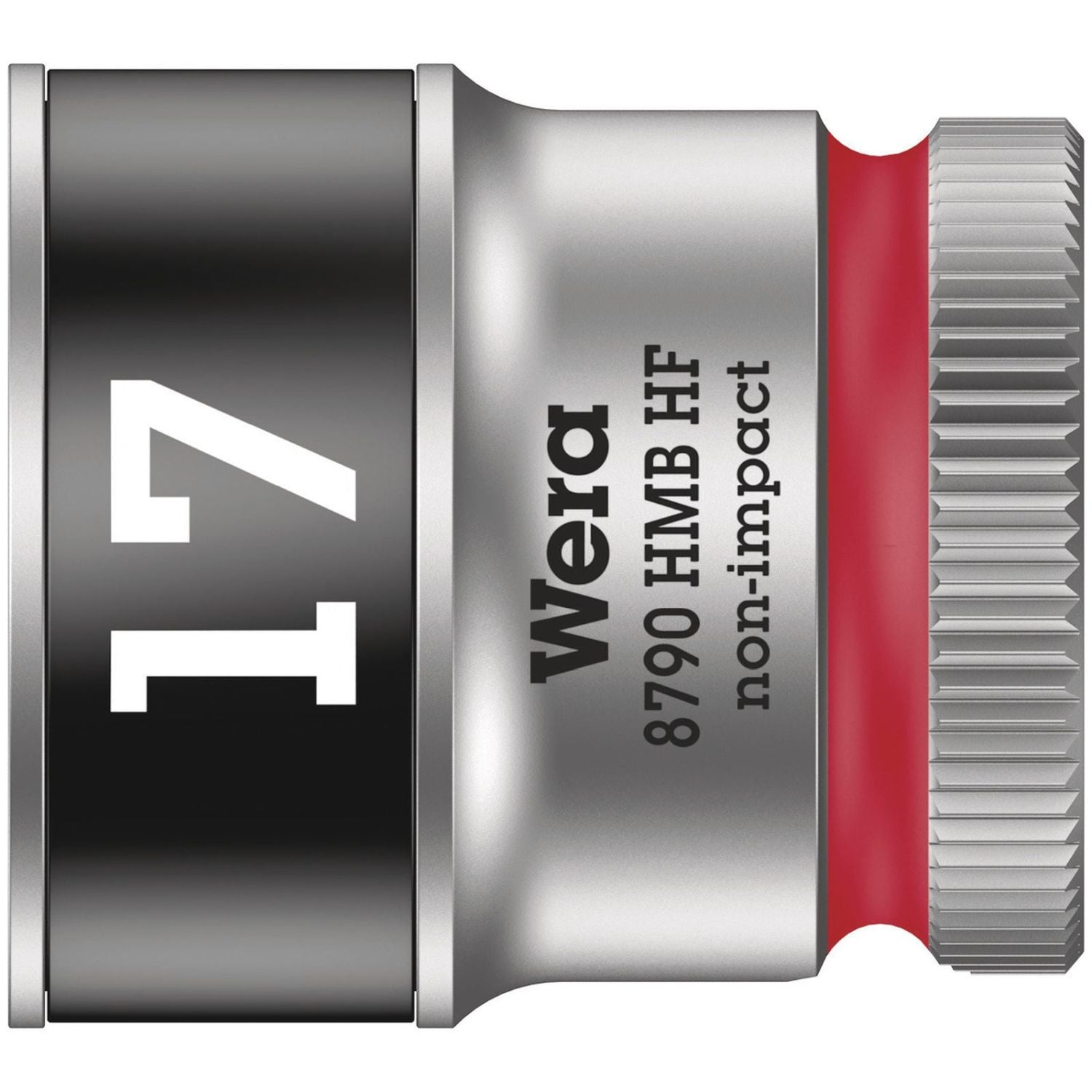 Wera 8790 Hmb Hf Zyklop Socket With 3/8-in. Drive With Holding Function, 17x29-mm.