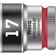 Wera 8790 Hmb Hf Zyklop Socket With 3/8-in. Drive With Holding Function, 17x29-mm.