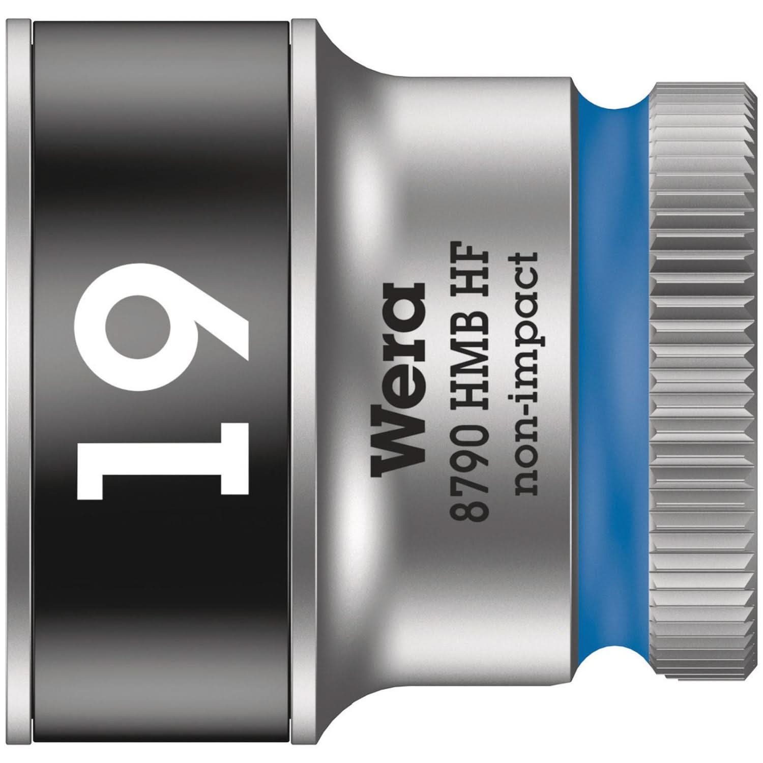 Wera 8790 Hmb Hf Zyklop Socket With 3/8-in. Drive With Holding Function, 19x29-mm.