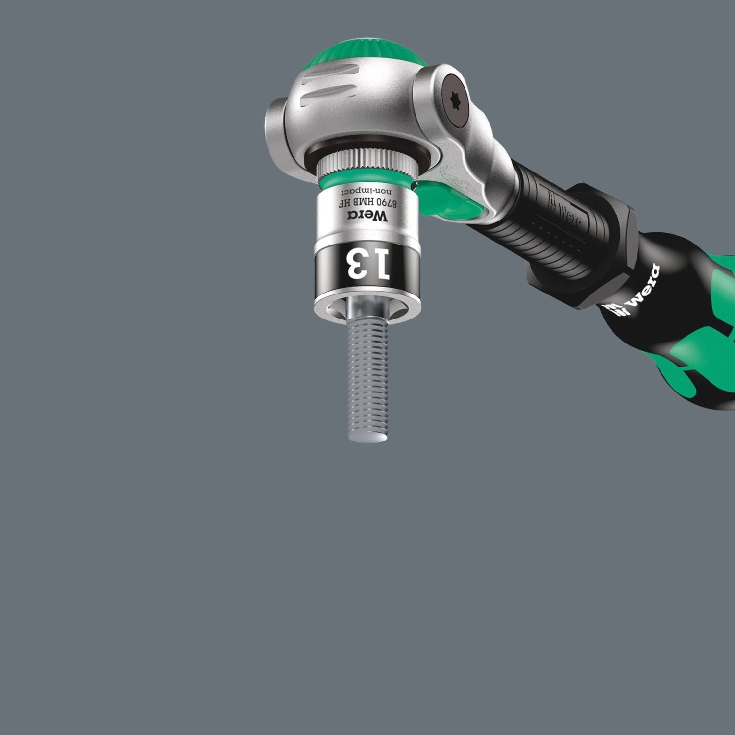Wera 8100 Sa All-in Zyklop Speed Ratchet Set, 1/4-in. Drive, With Holding Function, Metric, 42-Pieces