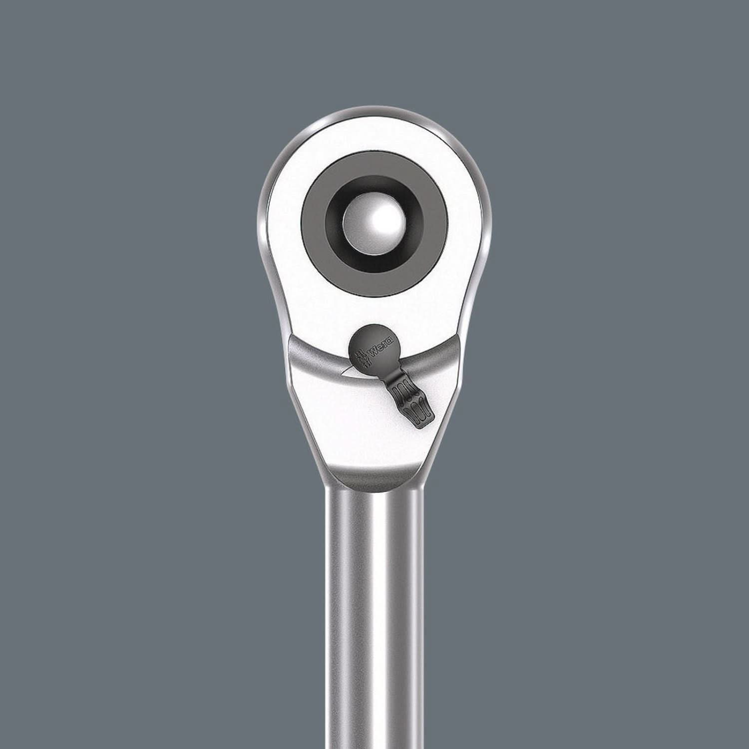 Wera 8006 C Zyklop Hybrid Ratchet With Switch Lever And 1/2-in. Drive, 1/2-in.x281-mm.
