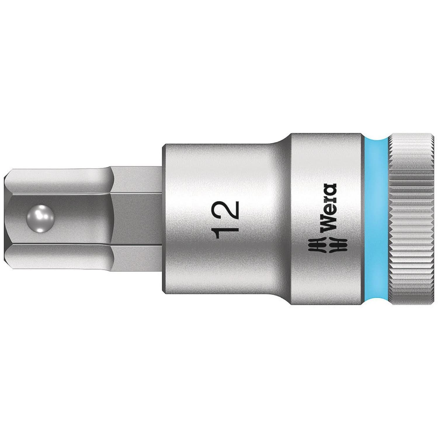 Wera 8740 C Hf Zyklop Bit Socket With 1/2-in. Drive With Holding Funct ...