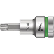 Wera 8767 C Hf Torx Zyklop Bit Socket With 1/2-in. Drive With Holding Function, Torx 45x60-mm.