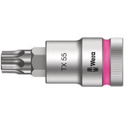 Wera 8767 C Hf Torx Zyklop Bit Socket With 1/2-in. Drive With Holding Function, Torx 55x60-mm.