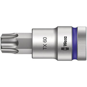 Wera 8767 C Hf Torx Zyklop Bit Socket With 1/2-in. Drive With Holding Function, Torx 60x60-mm.