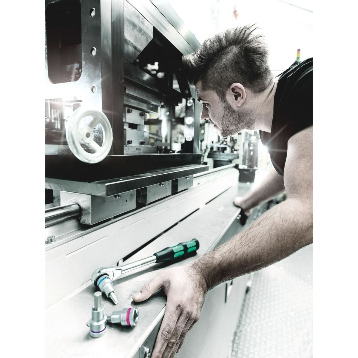 Wera 8740 C Hf Zyklop Bit Socket With 1/2-in. Drive With Holding Function, 6x140-mm.