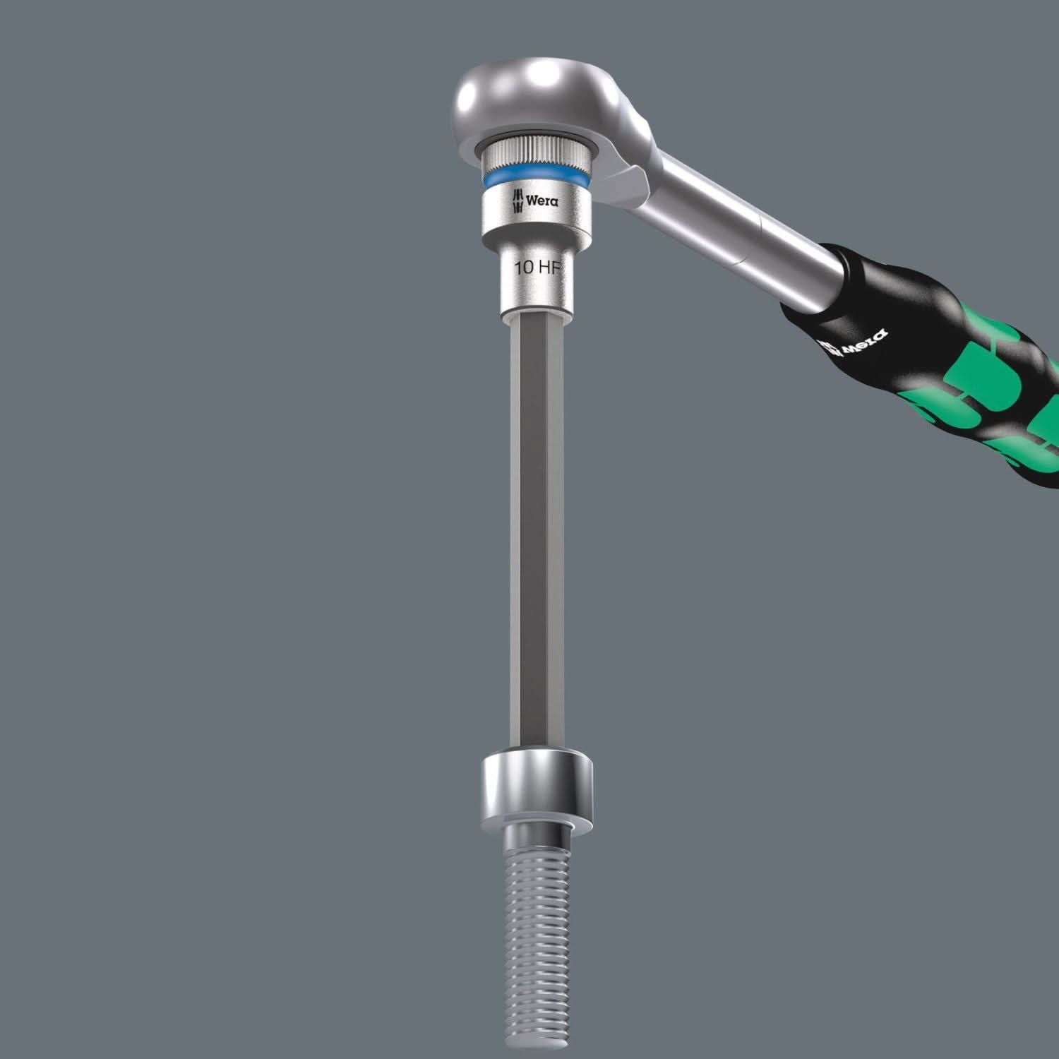 Wera 8740 C Hf Zyklop Bit Socket With 1/2-in. Drive With Holding Function, 8x140-mm.