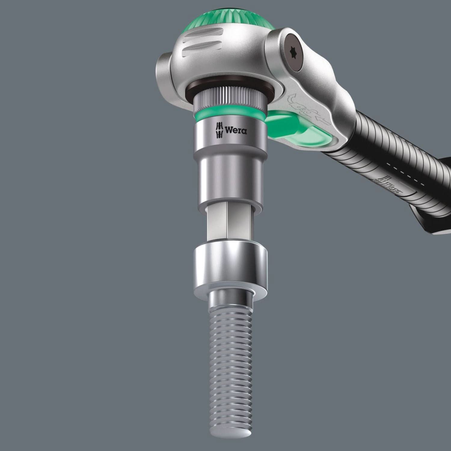 Wera Belt A 2 Zyklop In-Hex-Plus Bit Socket Set With Holding Function, 1/4-in. Drive, 8-Pieces
