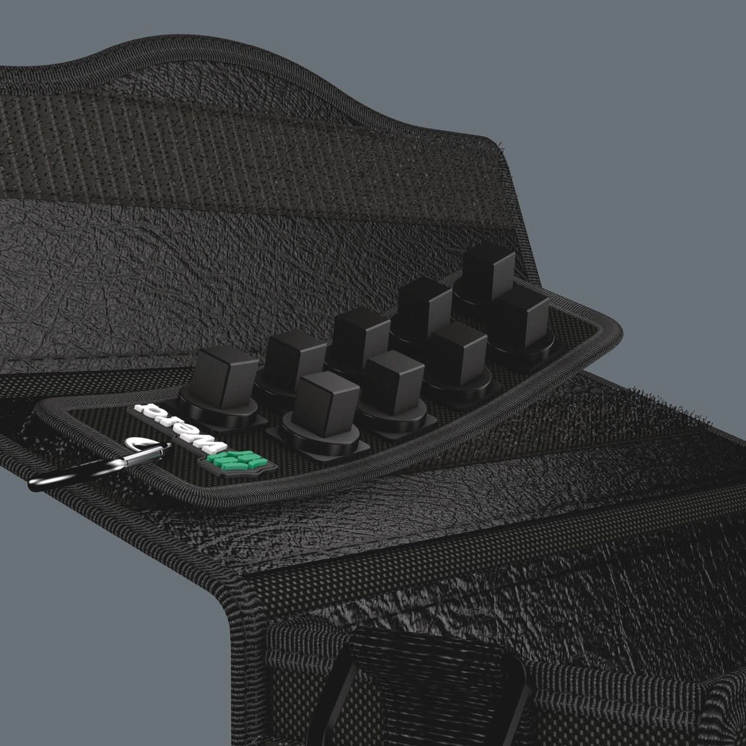Wera Belt C Impaktor (Textile Belt), 9 Location, Unloaded, 71x210-mm.