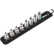 Wera Belt B 2 Zyklop In-Hex-Plus Bit Socket Set With Holding Function, 3/8-in. Drive, 8-Pieces