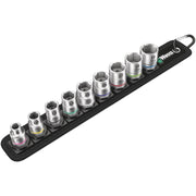 Wera Belt B 4 Zyklop Socket Set, 3/8-in. Drive, 9-Pieces