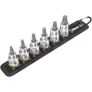 Wera Belt C 3 Torx Hf Zyklop Bit Socket Set With Holding Function, 1/2-in. Drive, 6-Pieces